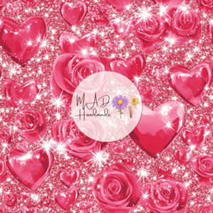 Sparkle Hearts and Roses