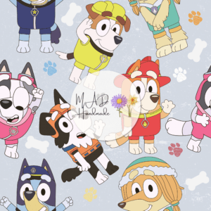 Bluey Paw Patrol