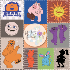 Bear in the Big Blue House Patchwork