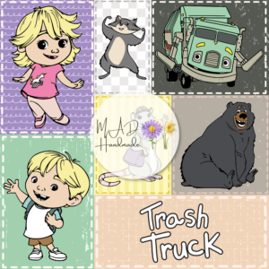 Trash Truck Patchwork
