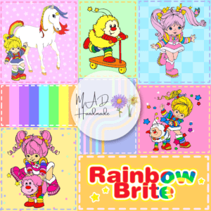 Rainbow Brite Patchwork