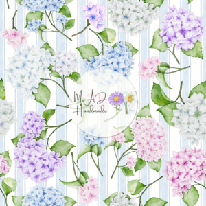Hydrangea Stripes