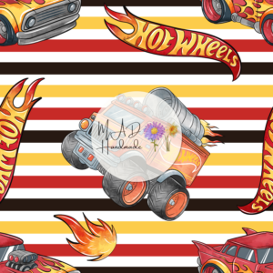 Striped Hot Wheels