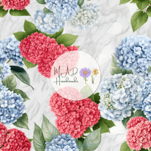 Red, White, and Blue Hydrangeas (MAD Exclusive)