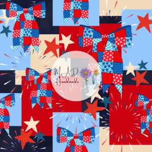 Red, White, and Blue Patchwork