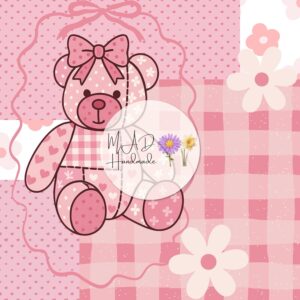Pink Bear Patchwork