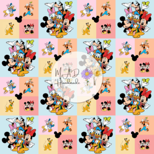 Mouse and Friends Patchwork