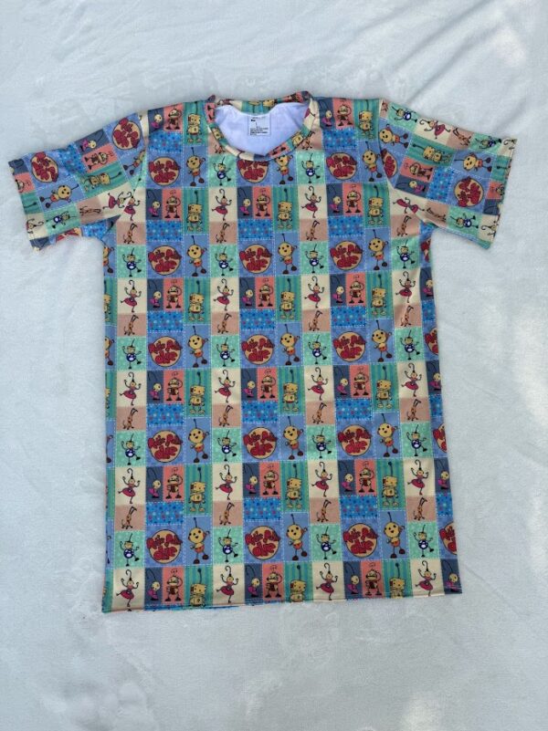 Crew neck, short sleeve