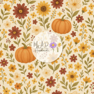 Fall Pumpkin Florals