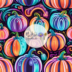 Neon Pumpkins