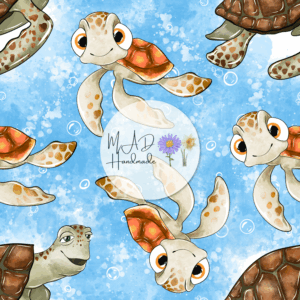 Watercolor Turtles