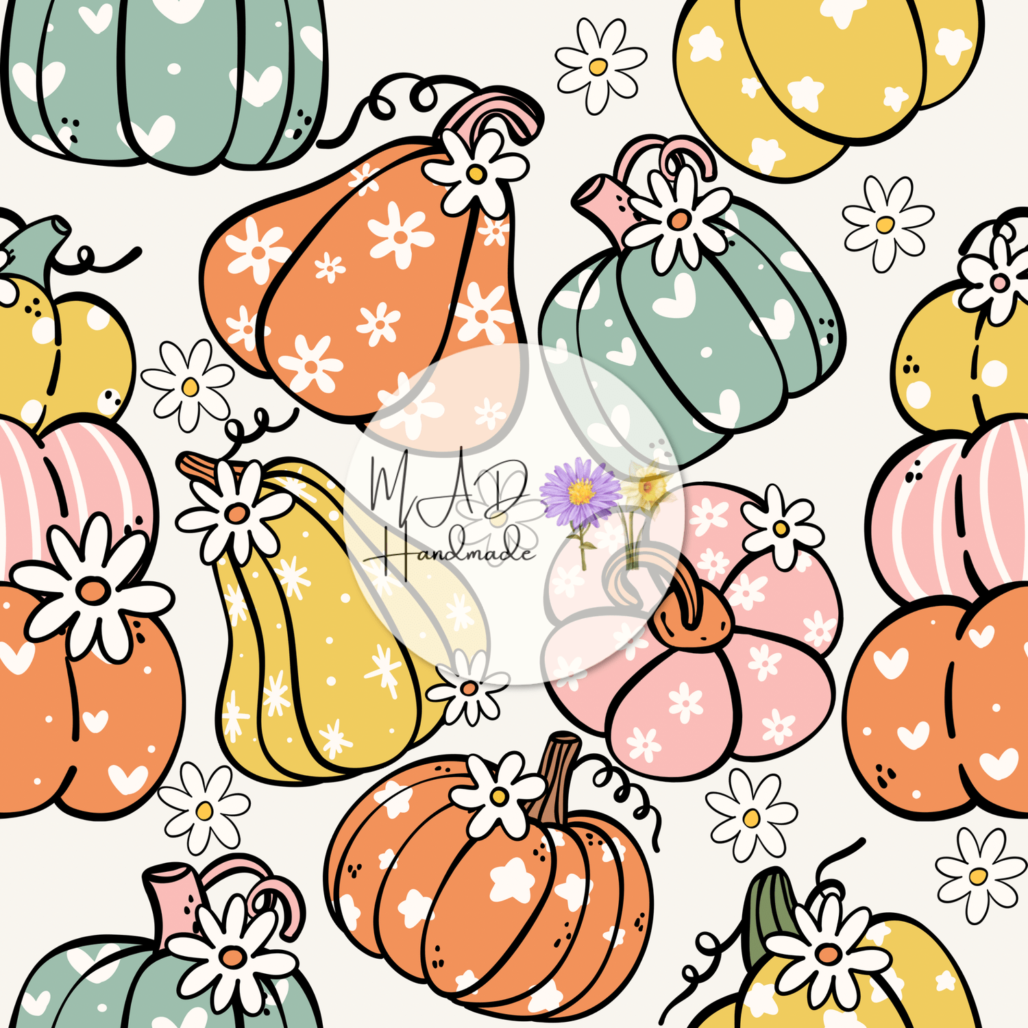 Floral Pumpkins
