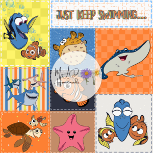 Just Keep Swimming Patchwork