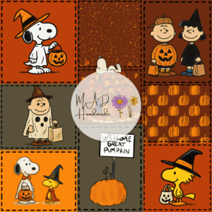 Peanuts Halloween Patchwork