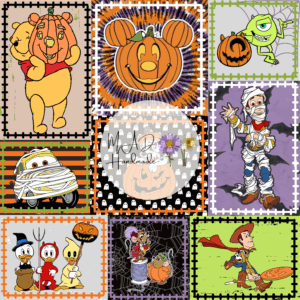 Disney Halloween Patchwork