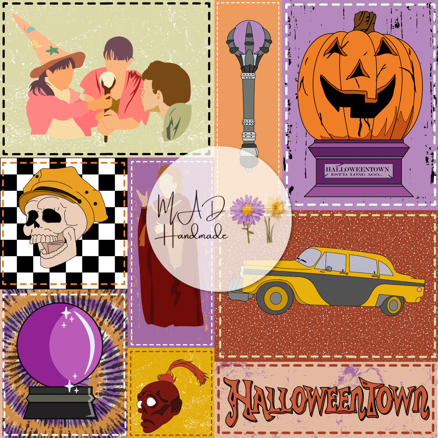 Halloweentown Patchwork