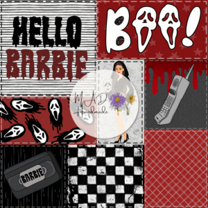 Scary Barbie Patchwork