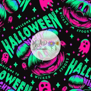 Neon Mickey Halloween