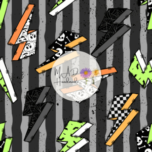 Halloween Lightning Bolts