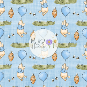 Blue Vintage Pooh