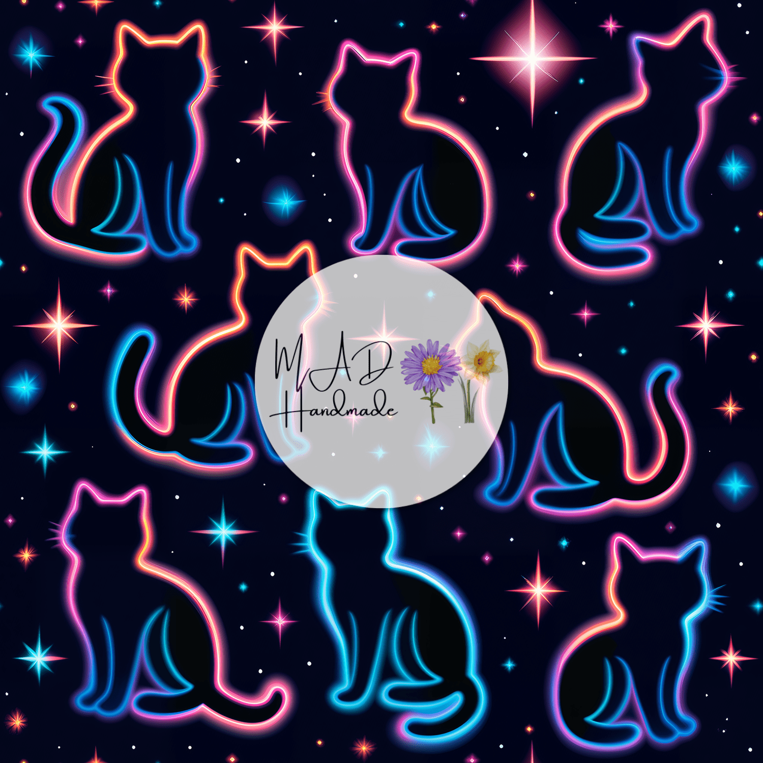 Neon Cats