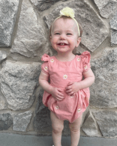 Heather bubble romper