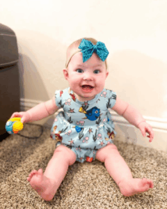 Magnolia bubble romper