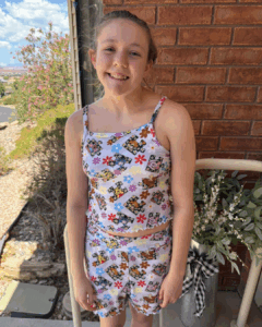 Margo cami and Olive shorts