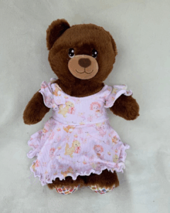 Build-A-Bear Brielle leo with skirt and flutter sleeve