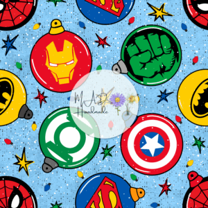 Superhero Ornaments