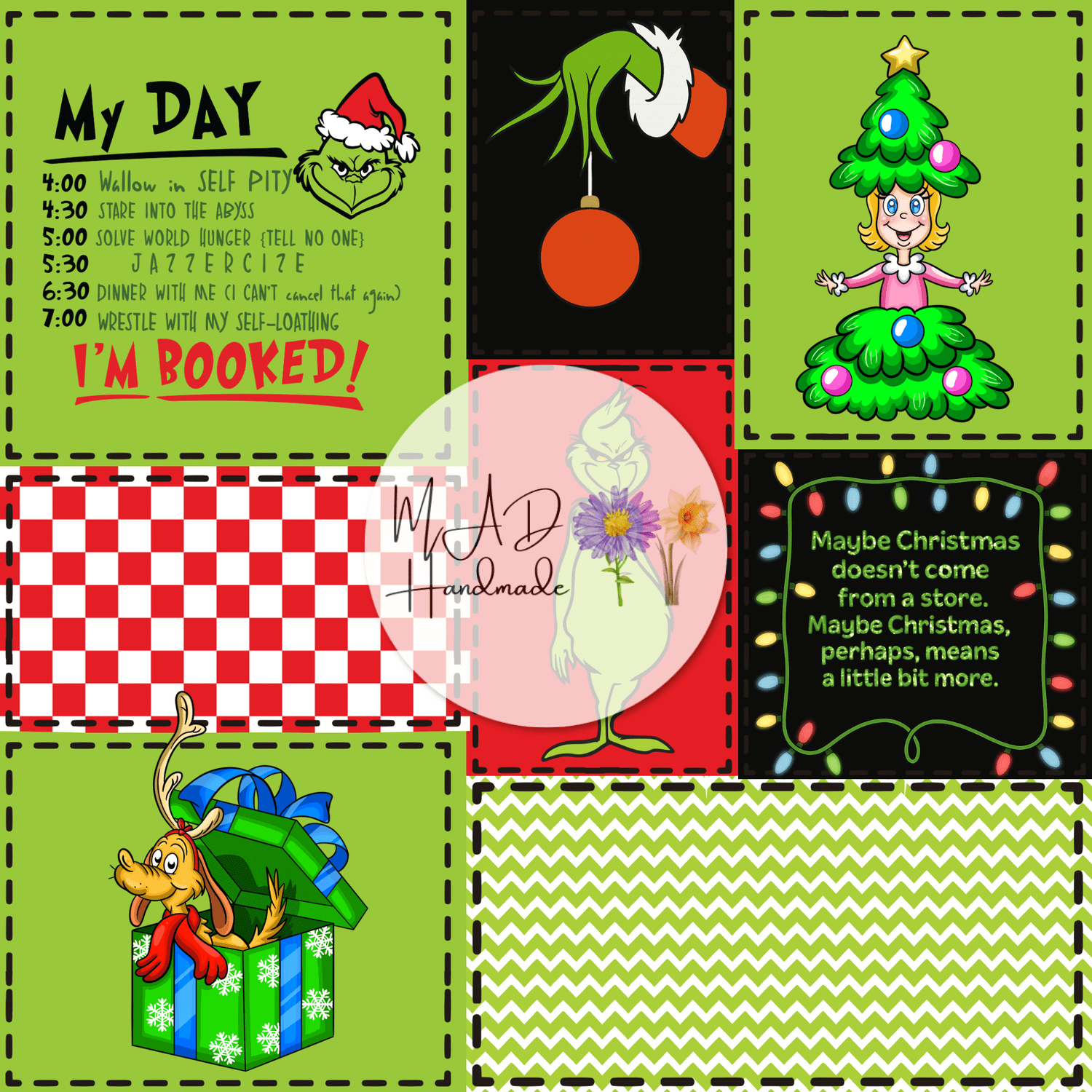 Grinch Patchwork