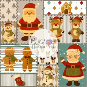 Santa Patchwork