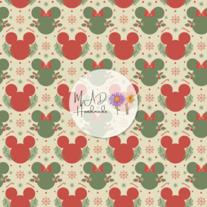 Christmas Mickey Heads