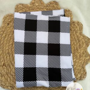 Black and White Plaid DBP