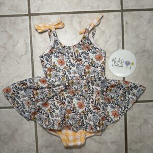 Shoulder Tie Skirted Leo 12/18m