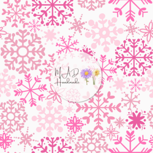 Pink Snowflakes