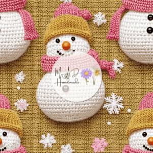 Knitted Snowman