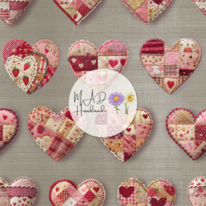 Patchwork Hearts