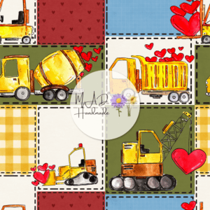 Love Trucks Patchwork