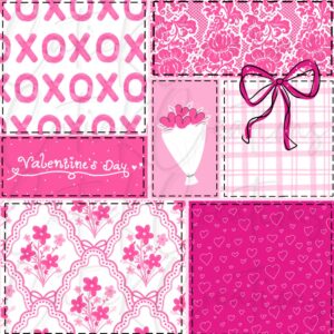 Valentines Trellis Patchwork