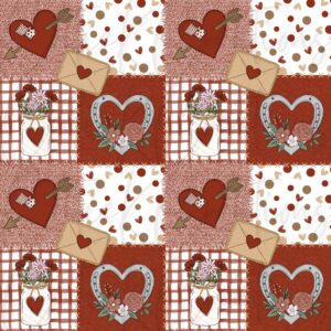 Rustic Valentines Patchwork