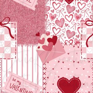 Pink Valentines Patchwork