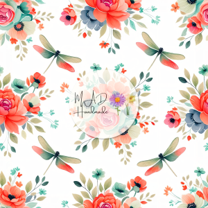 Dragonfly Floral