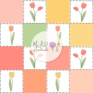 Checkered Tulips