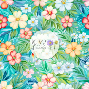 Tropical Summer Flowers