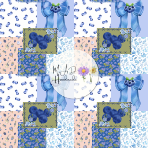 Blueberry Bow Patchwork
