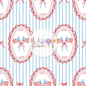 Patriotic Bow Frame