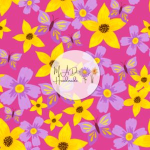 Summer Floral and Butterflies