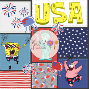 FOJ Spongebob Patchwork