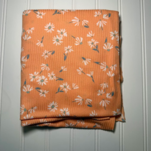 Orange Daisies Rib